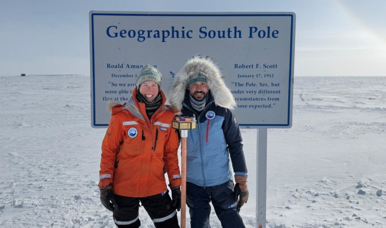 H et M panneau Pôle Sud